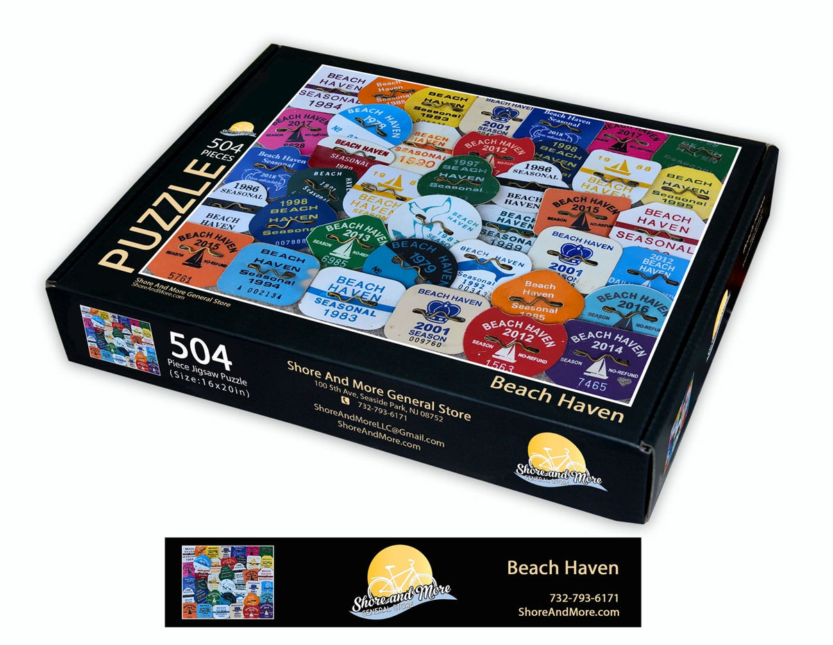 Beach Haven Beach Badge Puzzle Shore And More