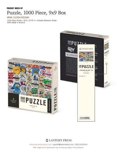Lavallette Beach Badge Puzzle – Shore And More