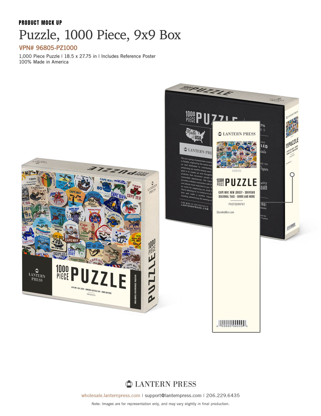 Cape May Beach Tag Puzzle – Shore And More
