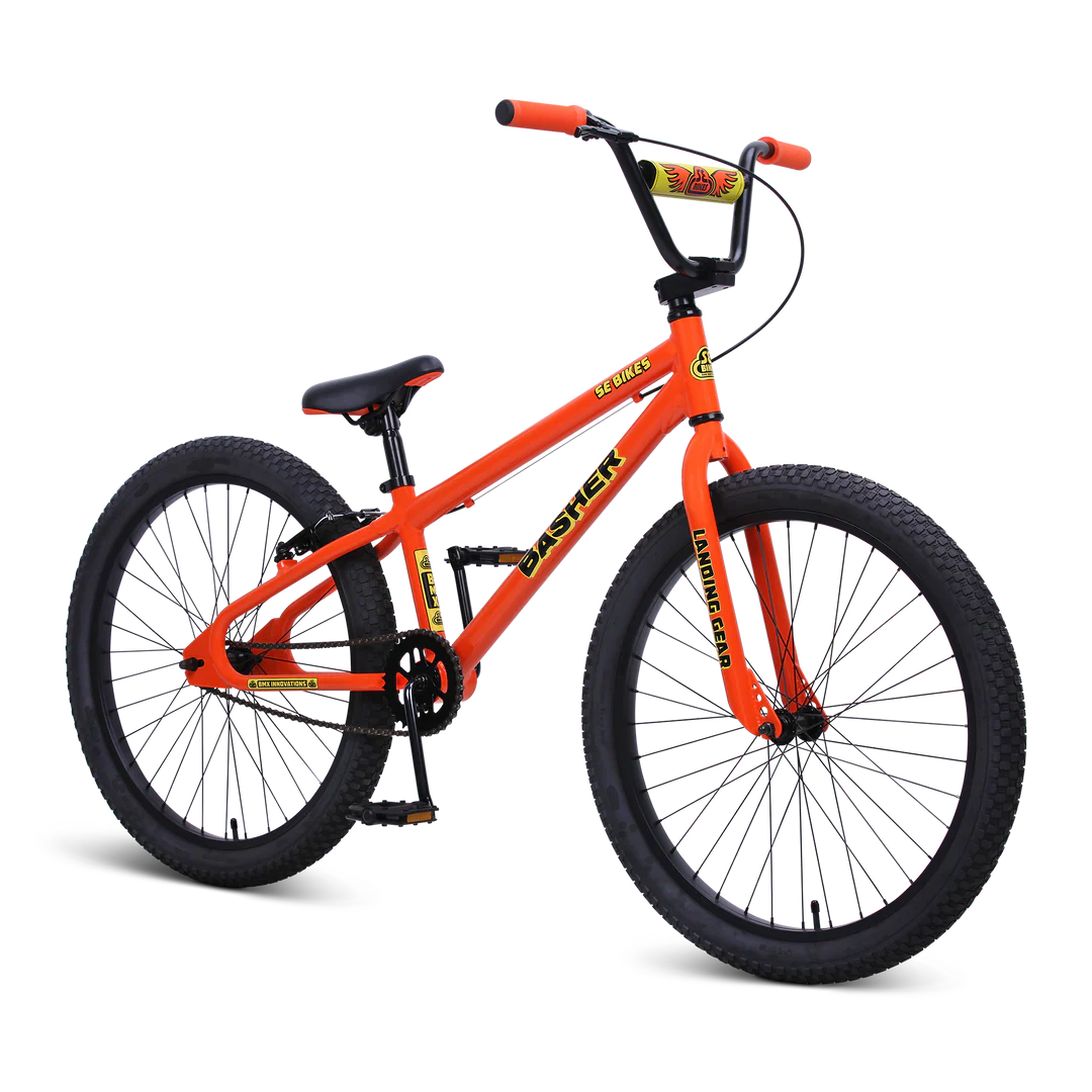 24 Inch Mongoose Basher Bike NEW 2025 SE BASHER 24 SILVER STREAK