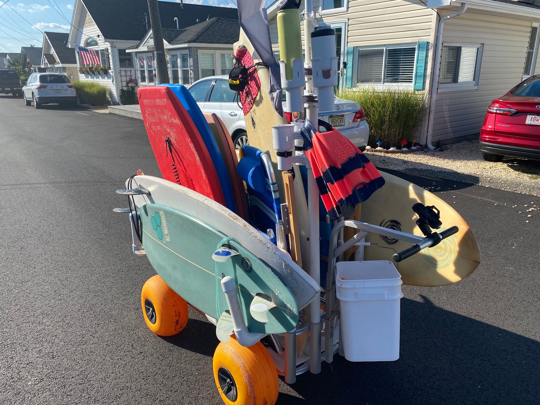 fish n mate beach cart accessories Fish-N-Mate 143 Sr With a sturdy powder coated metal construction thats perfect to haul your heavy coolers Beach Cart - Angler's Fish