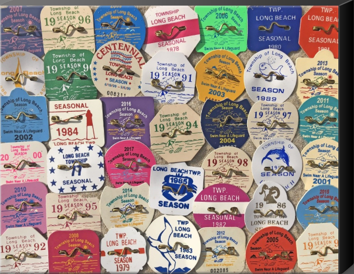 Long Beach Township Beach Badges 11