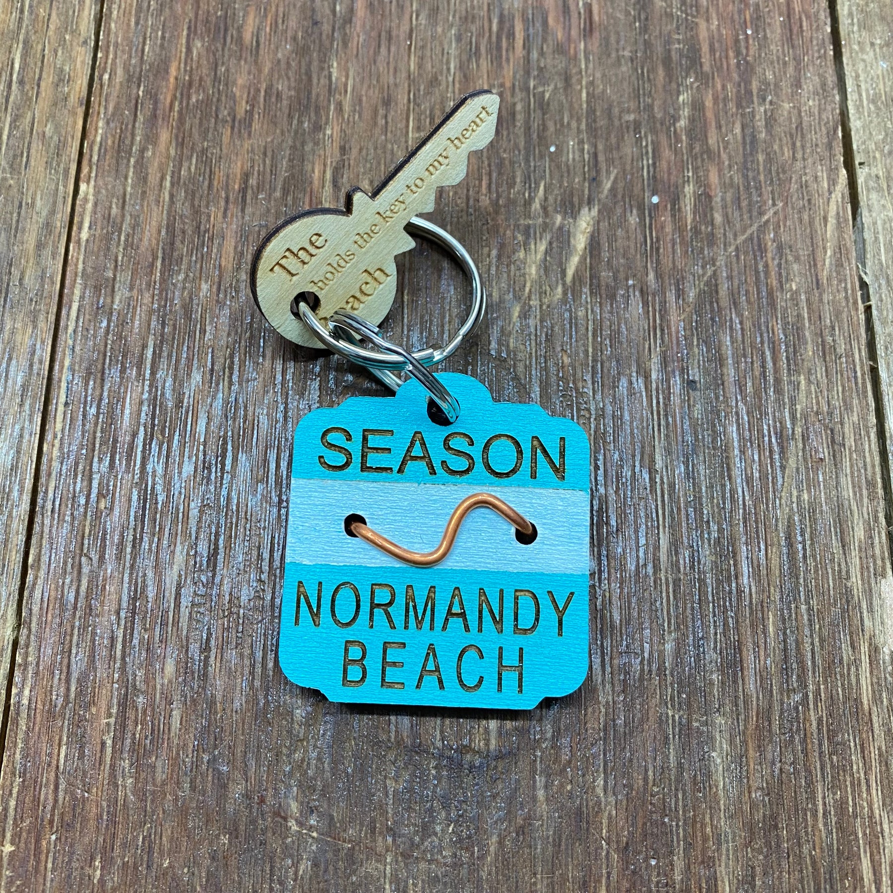 Beach Badge/Tag Keychain - Choose Your Town – Shore And More